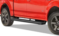 6" Black Running Boards Side Steps Nerf Bars For 2015-2025 Ford F150 Super Crew Cab 2017-2025 F250 F350