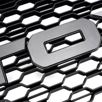 Front Upper Car Auto Grille ABS Black Honeycomb Bumper Grill with Letters For 2016-2023 Toyota Tacoma