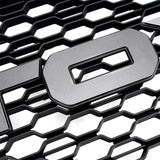 Front Upper Car Auto Grille ABS Black Honeycomb Bumper Grill with Letters For 2016-2023 Toyota Tacoma
